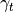 \gamma_t