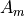 A_m