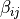 \beta_{ij}