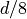 d/8