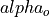 alpha_o