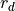 r_d