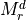 M_r^d