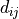 d_{ij}