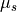 \mu_s