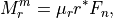 M^m_r = \mu_r r^* F_n,
