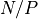 N/P