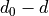 d_0 - d