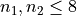 n_1, n_2 \leq 8