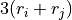 3(r_i+r_j)