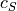 c_S