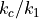 k_c / k_1