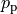 p_\mathrm{p}