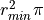 r_{min}^2 \pi