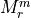 M^m_r