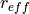 r_{eff}