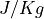 J/Kg