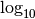 \log_{10}