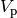 V_\mathrm{p}