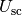 U_\mathrm{sc}