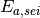 E_{a,sei}
