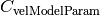 C_\mathrm{velModelParam}