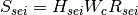 S_{sei} = H_{sei} W_{c} R_{sei}