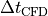 \Delta{t}_\mathrm{CFD}