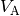 V_\mathrm{A}