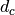 d_c
