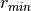 r_{min}