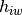 h_{iw}