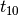 t_{10}