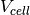 V_{cell}