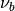 \nu_b