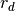 r_d