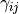 \gamma_{ij}