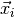 \vec{x}_i