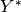 Y^*