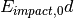 E_{impact,0}d