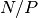 N/P