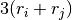 3(r_i+r_j)