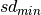 sd_{min}