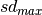 sd_{max}