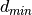 d_{min}