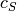 c_S