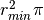r_{min}^2 \pi