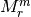 M^m_r