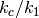k_c/k_1