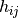 h_{ij}